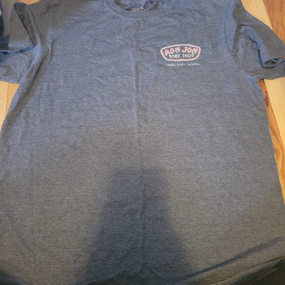 Ron Jon Gray , Blue Short Sleeve Tee